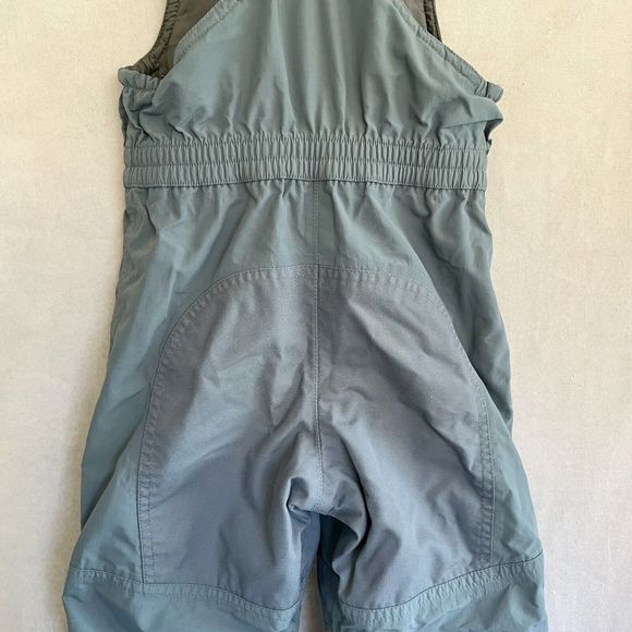 Lands End The Squall Ski Bib Snow Pants Blue/Slate Blue Kids Size 4 - Picture 6 of 12